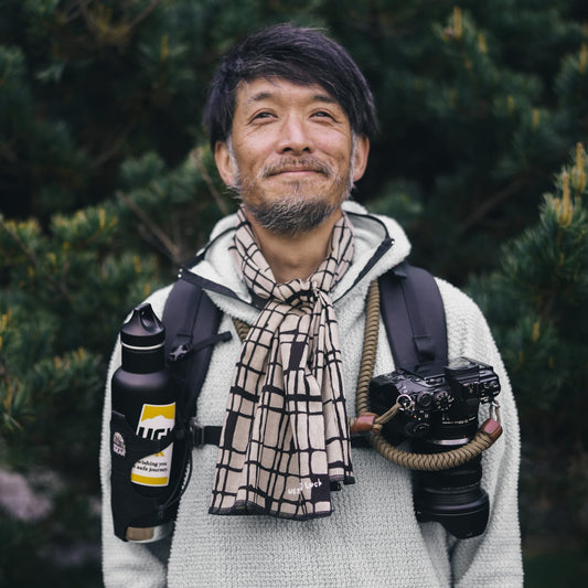 ULTRAGOODLUCK 旅手ぬぐい ”道”