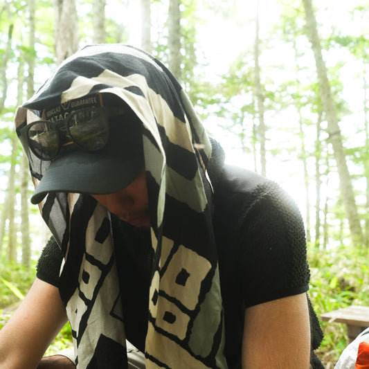 ULTRA GOOD LUCK 旅手ぬぐい "岳”