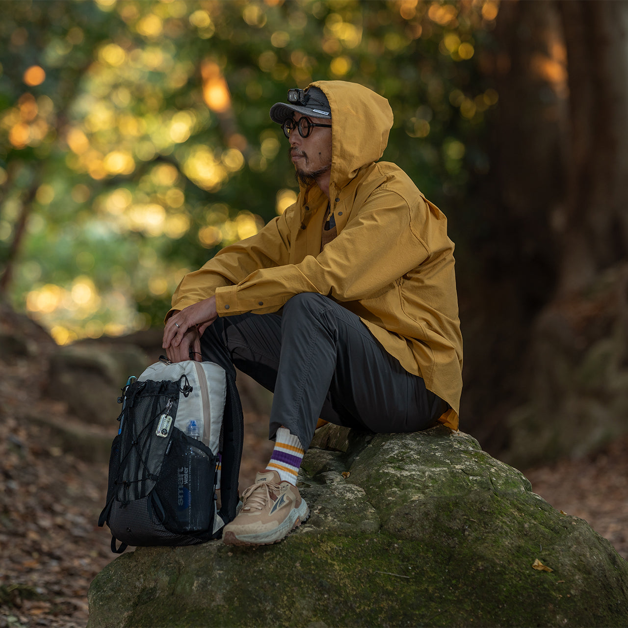 RIDGE MOUNTAIN GEAR  Hooded Long Sleeve Shirt