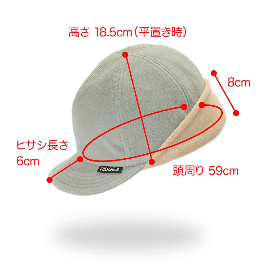 RIDGE MOUNTAIN GEAR  Fleece Earmuff Cap  リッジマウンテンギア
