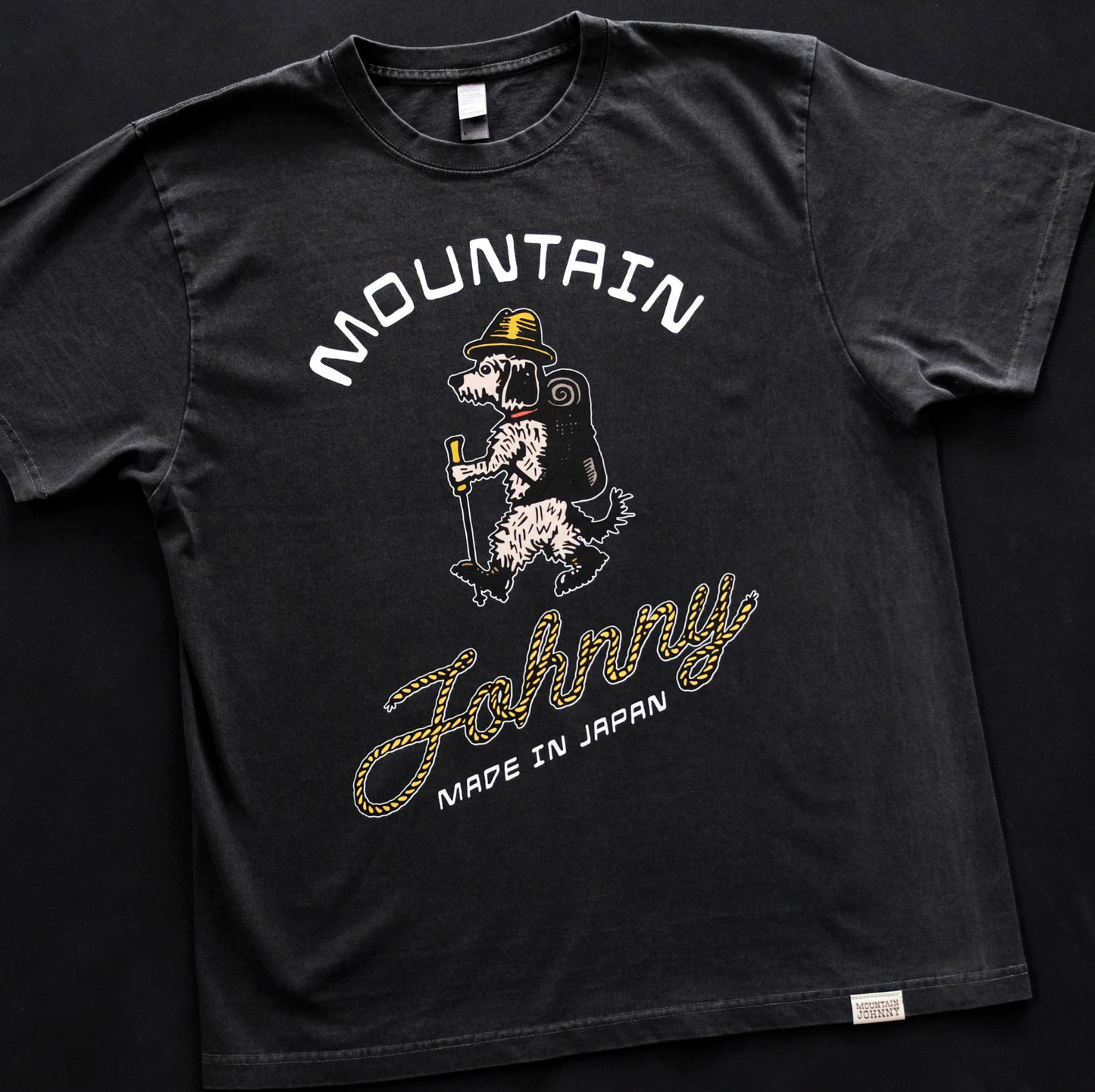 Cotton Tee - Color Logo Tee｜MOUNTAIN JOHNNY